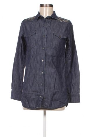 Γυναικείο πουκάμισο Essentiel, Μέγεθος S, Χρώμα Μπλέ, Τιμή 8,62 €