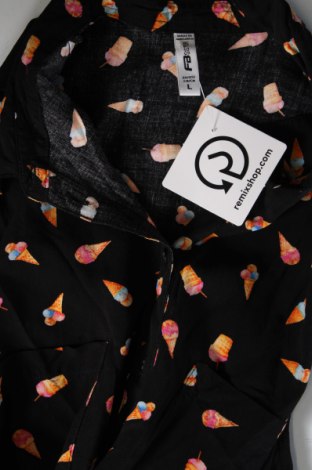Γυναικείο πουκάμισο Fb Sister, Μέγεθος L, Χρώμα Μαύρο, Τιμή 6,54 €