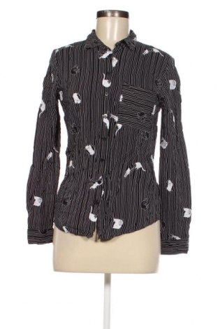 Γυναικείο πουκάμισο Fb Sister, Μέγεθος XS, Χρώμα Μαύρο, Τιμή 2,32 €