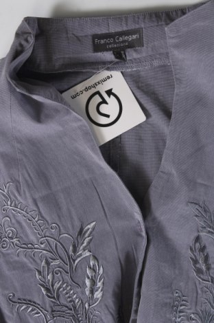 Дамска риза Franco Callegari, Размер XL, Цвят Сив, Цена 25,09 лв.