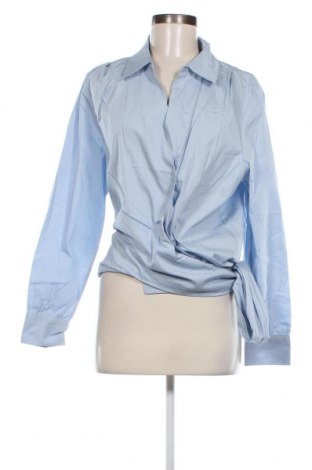 Γυναικείο πουκάμισο Guido Maria Kretschmer for About You, Μέγεθος XL, Χρώμα Μπλέ, Τιμή 22,27 €