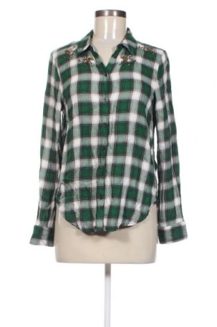 Дамска риза H&M, Размер M, Цвят Зелен, Цена 5,50 лв.