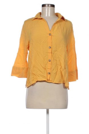 Γυναικείο πουκάμισο H&M Divided, Μέγεθος S, Χρώμα Κίτρινο, Τιμή 2,32 €