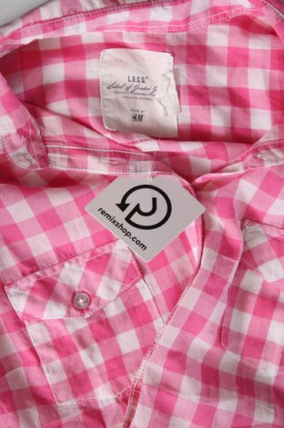 Γυναικείο πουκάμισο H&M L.O.G.G., Μέγεθος S, Χρώμα Ρόζ , Τιμή 6,34 €