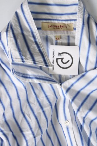 Γυναικείο πουκάμισο Jacques Britt, Μέγεθος L, Χρώμα Λευκό, Τιμή 27,99 €