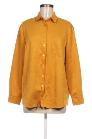 Γυναικείο πουκάμισο Laura Torelli, Μέγεθος L, Χρώμα Κίτρινο, Τιμή 6,65 €