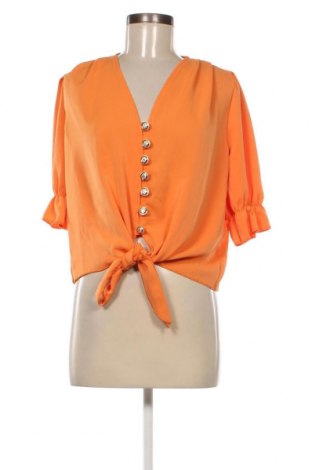 Дамска риза Made In Italy, Размер M, Цвят Оранжев, Цена 14,30 лв.