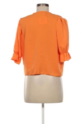 Γυναικείο πουκάμισο Made In Italy, Μέγεθος M, Χρώμα Πορτοκαλί, Τιμή 7,31 €