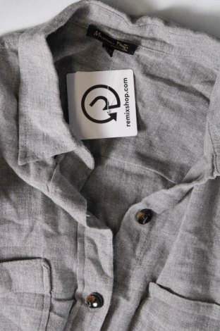 Дамска риза Massimo Dutti, Размер M, Цвят Сив, Цена 20,40 лв.