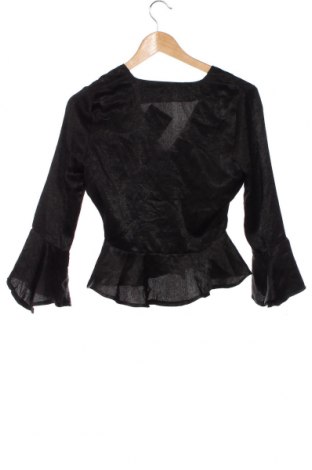 Γυναικείο πουκάμισο Missguided, Μέγεθος S, Χρώμα Μαύρο, Τιμή 15,46 €
