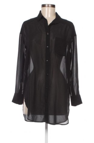 Дамска риза Monki, Размер XS, Цвят Черен, Цена 6,30 лв.