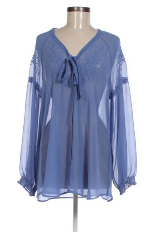 Γυναικείο πουκάμισο Oasis, Μέγεθος XL, Χρώμα Μπλέ, Τιμή 22,83 €