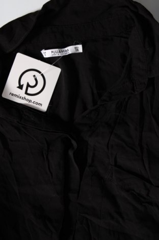Γυναικείο πουκάμισο Pull&Bear, Μέγεθος S, Χρώμα Μαύρο, Τιμή 2,32 €
