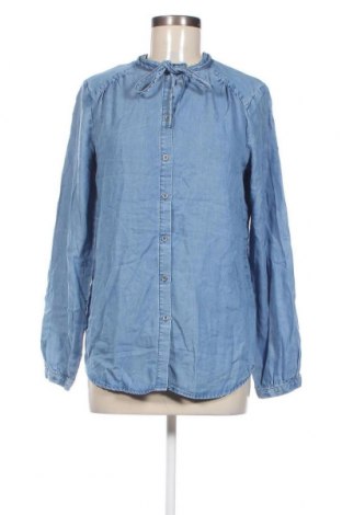 Γυναικείο πουκάμισο S.Oliver, Μέγεθος M, Χρώμα Μπλέ, Τιμή 14,85 €