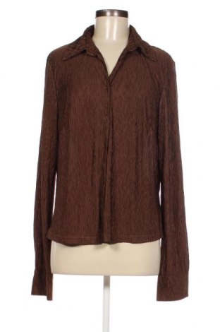 Γυναικείο πουκάμισο SHEIN, Μέγεθος XL, Χρώμα  Μπέζ, Τιμή 8,81 €