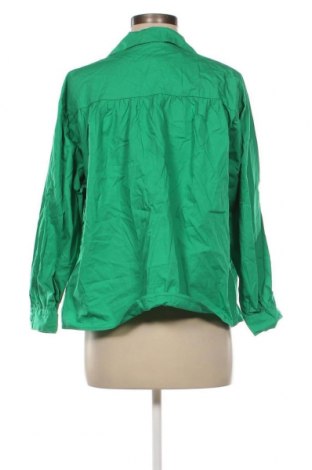 Дамска риза SHEIN, Размер M, Цвят Зелен, Цена 7,44 лв.