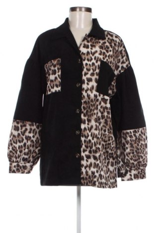 Γυναικείο πουκάμισο SHEIN, Μέγεθος L, Χρώμα Μαύρο, Τιμή 8,81 €