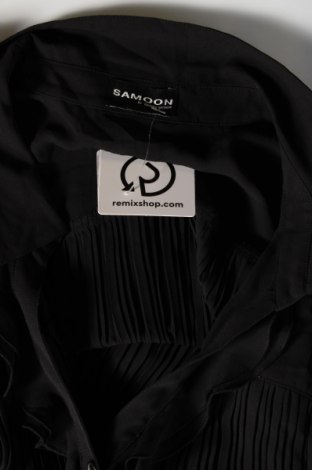 Дамска риза Samoon By Gerry Weber, Размер XXL, Цвят Черен, Цена 24,00 лв.