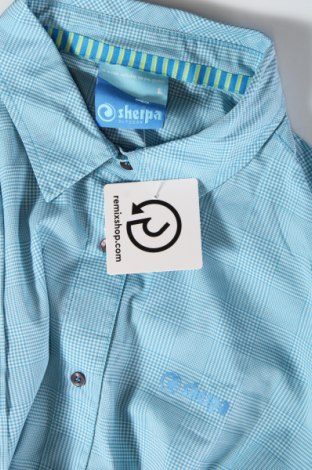 Γυναικείο πουκάμισο Sherpa, Μέγεθος L, Χρώμα Μπλέ, Τιμή 4,13 €