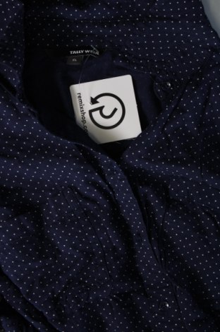 Γυναικείο πουκάμισο Tally Weijl, Μέγεθος XL, Χρώμα Μπλέ, Τιμή 15,46 €