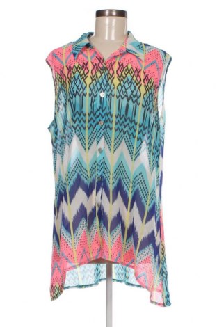 Γυναικείο πουκάμισο Threadz, Μέγεθος XXL, Χρώμα Πολύχρωμο, Τιμή 8,46 €