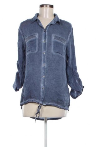 Γυναικείο πουκάμισο Tom Tailor, Μέγεθος M, Χρώμα Μπλέ, Τιμή 7,43 €
