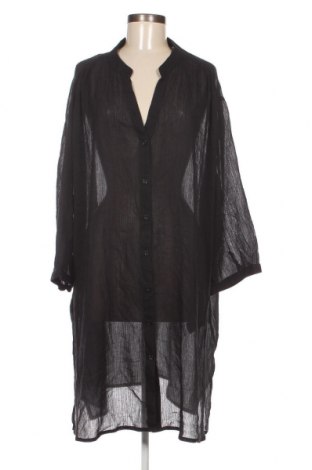 Γυναικείο πουκάμισο Ulla Popken, Μέγεθος 5XL, Χρώμα Μαύρο, Τιμή 25,39 €