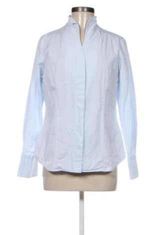 Γυναικείο πουκάμισο Vincenzo Boretti, Μέγεθος L, Χρώμα Μπλέ, Τιμή 20,49 €