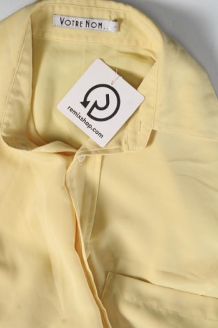 Γυναικείο πουκάμισο Votre Nom, Μέγεθος S, Χρώμα Κίτρινο, Τιμή 15,46 €