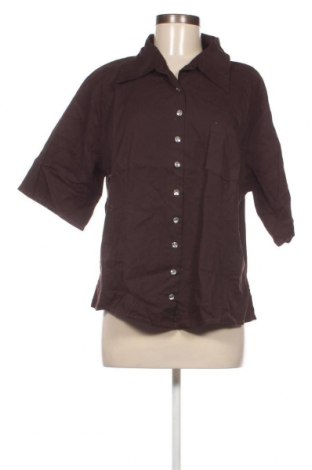 Γυναικείο πουκάμισο X-Mail, Μέγεθος XXL, Χρώμα Καφέ, Τιμή 7,42 €