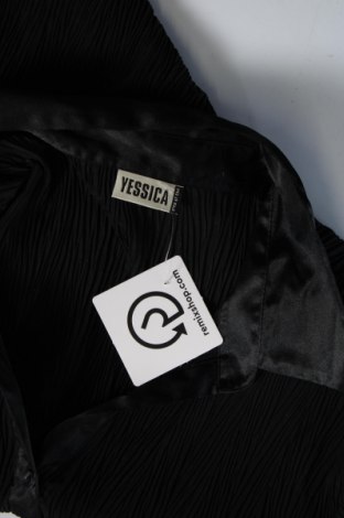 Γυναικείο πουκάμισο Yessica, Μέγεθος L, Χρώμα Μαύρο, Τιμή 3,40 €