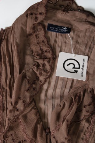 Γυναικείο πουκάμισο Your Sixth Sense, Μέγεθος M, Χρώμα Καφέ, Τιμή 3,09 €