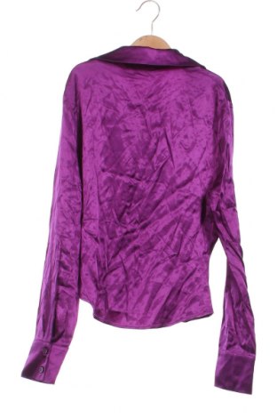 Γυναικείο πουκάμισο Zara, Μέγεθος XS, Χρώμα Βιολετί, Τιμή 27,84 €