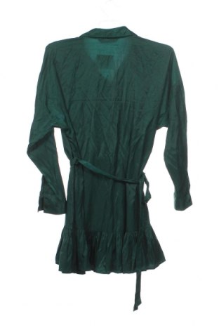 Γυναικείο πουκάμισο Zara, Μέγεθος L, Χρώμα Πράσινο, Τιμή 12,37 €