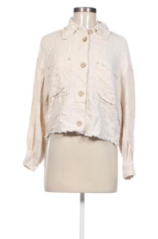 Γυναικείο πουκάμισο Zara, Μέγεθος S, Χρώμα  Μπέζ, Τιμή 8,04 €