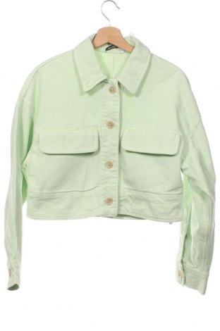 Дамска риза Zara, Размер XS, Цвят Зелен, Цена 30,84 лв.