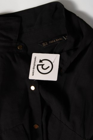 Дамска риза Zara, Размер M, Цвят Черен, Цена 3,00 лв.
