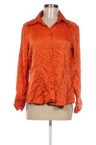 Дамска риза Zara, Размер L, Цвят Оранжев, Цена 9,72 лв.
