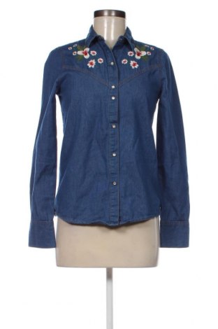 Dámská košile  Zara Trafaluc, Velikost XS, Barva Modrá, Cena  144,00 Kč