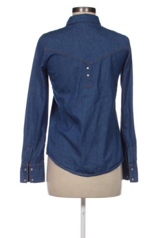 Дамска риза Zara Trafaluc, Размер XS, Цвят Син, Цена 11,40 лв.