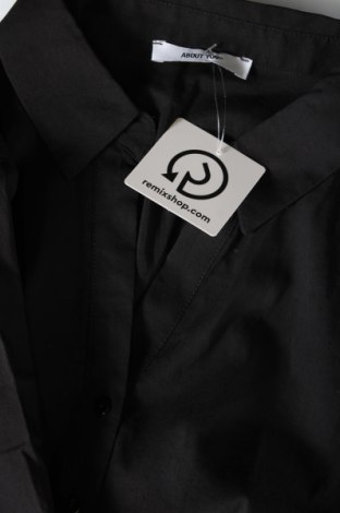 Γυναικείο πουκάμισο-κορμάκι About You, Μέγεθος L, Χρώμα Μαύρο, Τιμή 12,37 €
