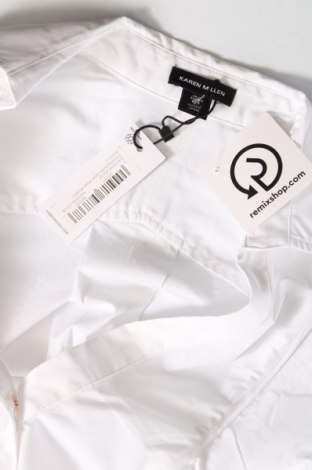 Γυναικείο πουκάμισο-κορμάκι Karen Millen, Μέγεθος M, Χρώμα Λευκό, Τιμή 91,75 €