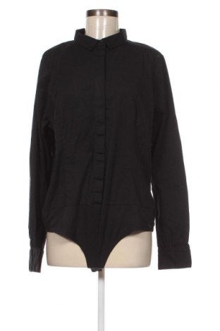 Γυναικείο πουκάμισο-κορμάκι ONLY, Μέγεθος 3XL, Χρώμα Μαύρο, Τιμή 14,23 €