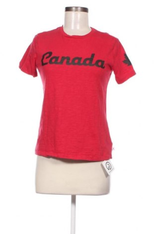 Γυναικείο t-shirt, Μέγεθος S, Χρώμα Κόκκινο, Τιμή 3,70 €