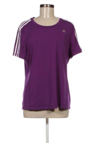Damen T-Shirt Adidas, Größe XL, Farbe Lila, Preis 13,92 €