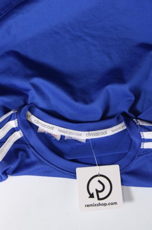 Γυναικείο t-shirt Adidas, Μέγεθος XS, Χρώμα Μπλέ, Τιμή 14,85 €