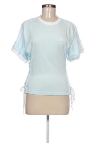 Γυναικείο t-shirt Adidas Originals, Μέγεθος S, Χρώμα Μπλέ, Τιμή 16,15 €