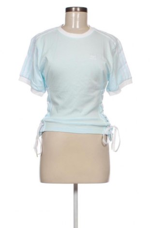 Damen T-Shirt Adidas Originals, Größe XXS, Farbe Blau, Preis 9,87 €