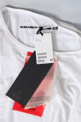 Дамска тениска Alexander Wang For H&M, Размер M, Цвят Бял, Цена 43,70 лв.