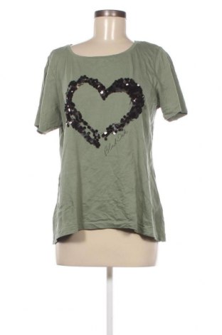 Γυναικείο t-shirt Blind Date, Μέγεθος M, Χρώμα Πράσινο, Τιμή 4,82 €